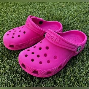 CROCS Kids Bright Pink Clogs